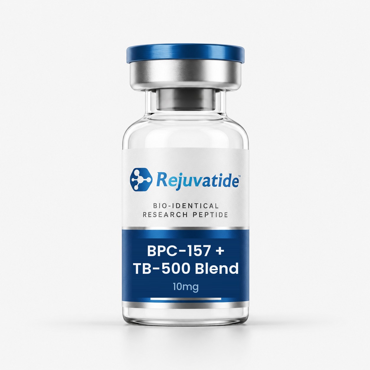 BPC-157 + TB-500 Blend 10mg research peptide vial